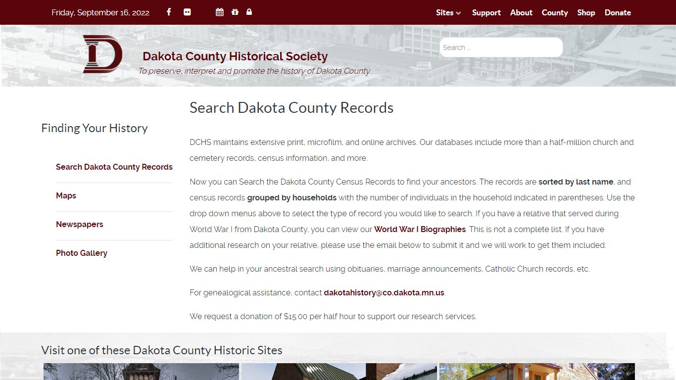 Search Dakota County Records